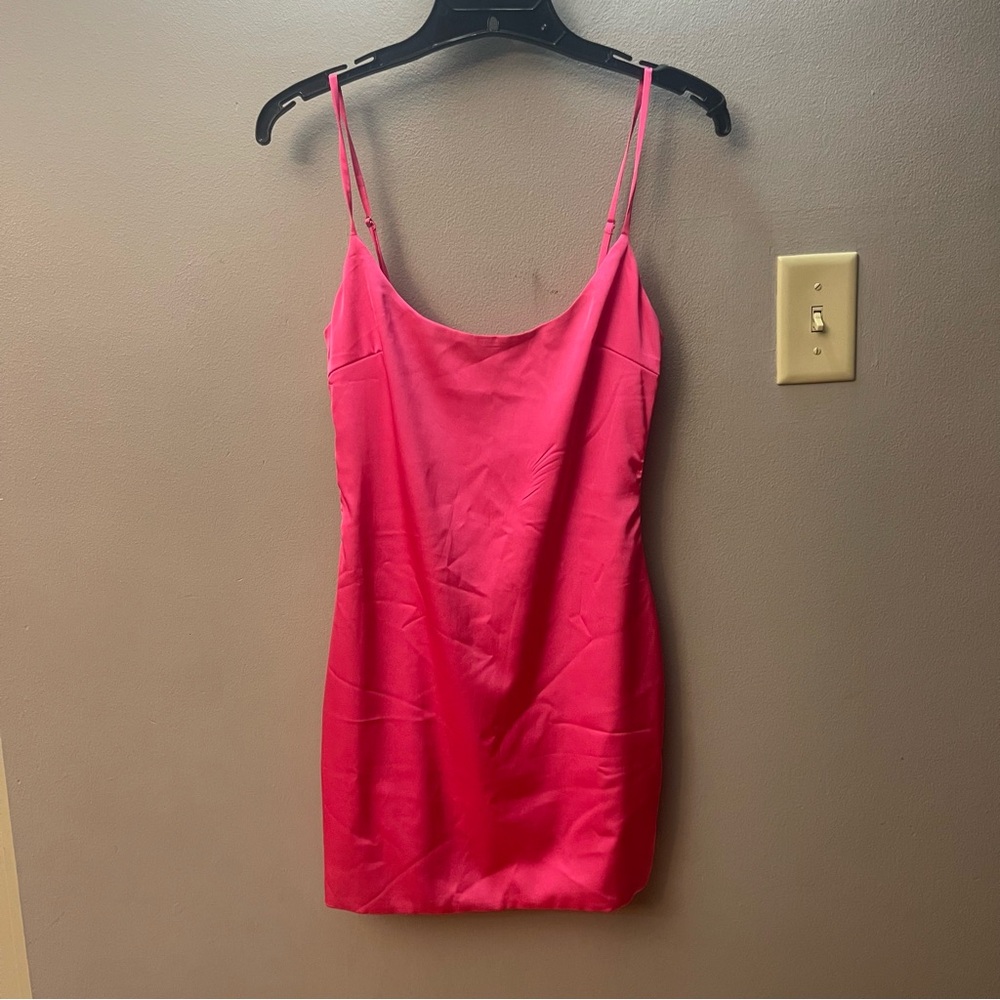Oh Polly Hot Pink Dress